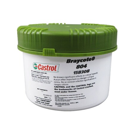 Castrol Braycote 804, 1lb MIL-PRF-27617G, Type III 15B30B