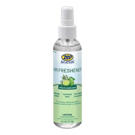 Zep Air Freshener, Trigger Spray Bottle, PK12 R61106