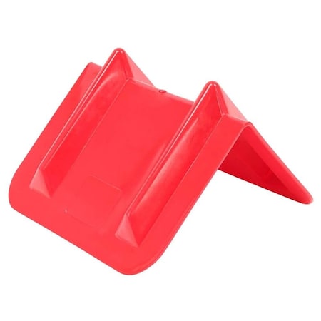 Mytee Products V Edge Protectors Flatbed, 8inx12in, Red, Vee Shaped Plastics Corner Protectors for Cargo Loads PCPVB12R