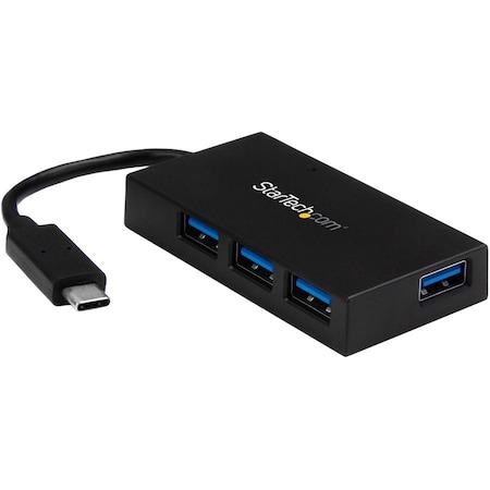 Startech.Com 4 Port USB C Hub to USB 3.0 Type-A 5Gbps HB30C4AFS