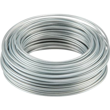 Hillman Utility Wire, 50 ft L, 19, Galvanized Steel 50132