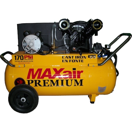 Maxair Dual Control 25 Gallon Premium Compressor P4125H1-MAP