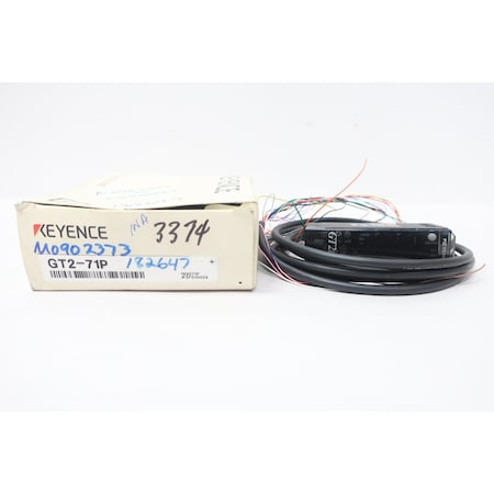 Keyence LASER SENSOR AMPLIFIER 10-30V-DC GT2-71P