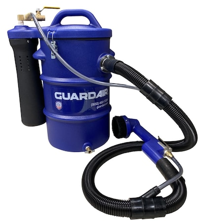 Guardair Personnel Cleaning Station, 3 1/2 gal, Cartridge Filter, 73 cfm CS3000