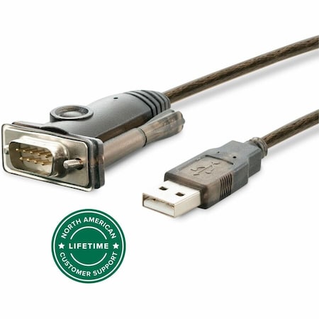 Plugable Technologies PLUGABLE USB TO SERIAL ADAPTER COMPATIBLE WITH WINDOWS, MAC, LINUX RS-232DB9 D PL2303-DB9