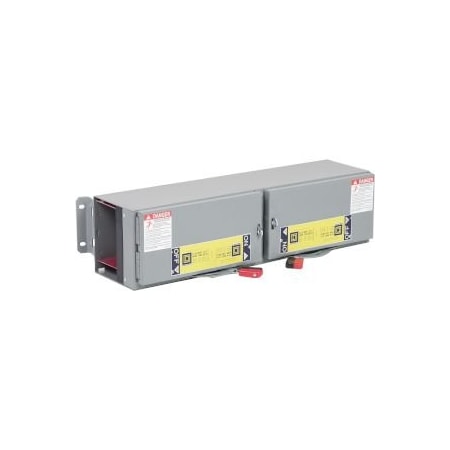 Square D SWITCH, FUSIBLE QMJ 600V 60A 3-PHAS QMJ362T