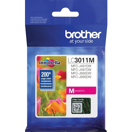 Brother Magenta Ink Cartridge LC3011M