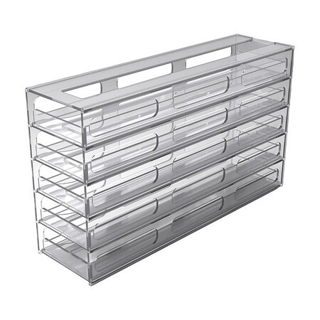 Poltex Lab Freezer Storage Rack, Clear, 6 in L COLDSTOR5X4