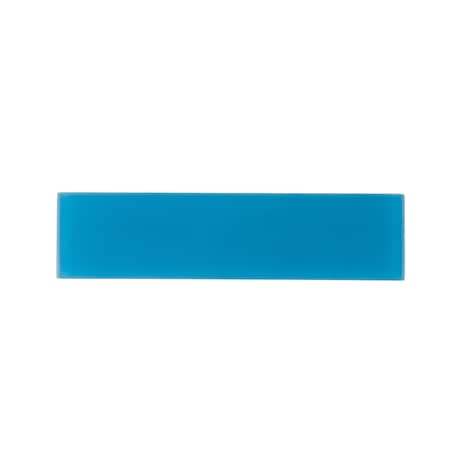 Apollo Tile Cerulean Blue 3 in x 12 in Glass Matte Wall Subway 5 sqft/case, 20PK APLA88143M 3X12A