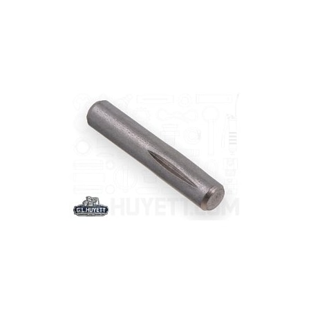 Huyett Type H Grooved Pin, 300 Stainless Steel, 0.219 in Dia x 0.217 in Small End Dia x 1.000 in Length GPS-0218-1000-H