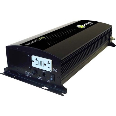 Xantrex Power Inverter, Modified Sine Wave, 2,000 W Peak, 1,000 W Continuous, 2 Outlets 813-1000-UL