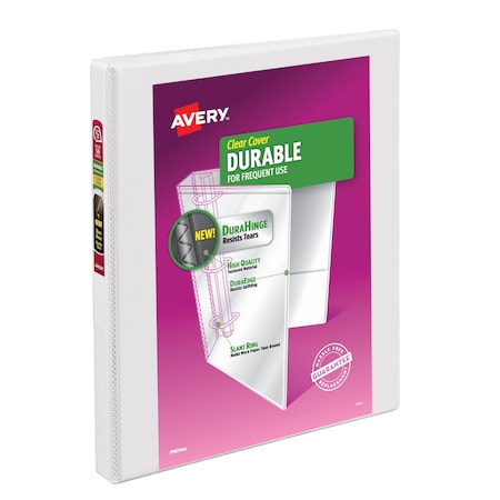 Avery Durable View 3 Ring Binder, 0.5 in Ring 17371