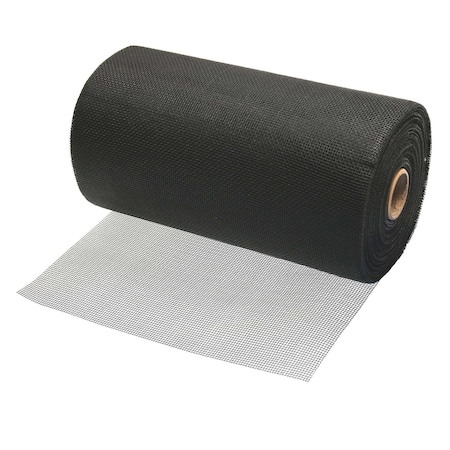 Prime-Line Screen Mesh Roll Standard Duty 8 in. x 100 ft., Charcoal (1 Roll) P 88305