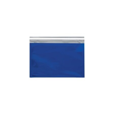 Bubblefast 250-9 1/2 x 12 3/4'' Blue Metallic Glamour Mailers, 250PK BFGFM0912B