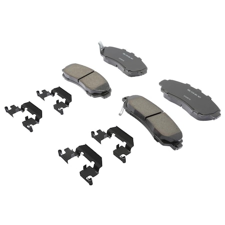 Acdelco PAD KIT FRT DISC BRK, Disc Brake Pad Set,  17D1089CHF1