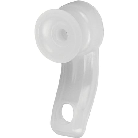 Kenney Mfg Traverse Rod Carrier, Plastic, White KN1865
