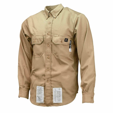 Neese Workwear 7 oz Ultra-Soft FR Shirt-KH-6X VU7SHKH-6X