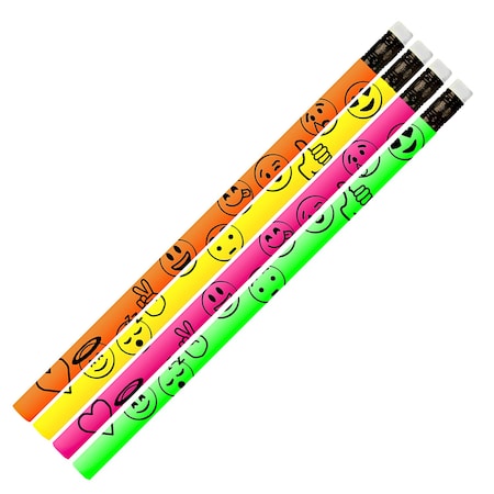 Musgrave Pencil Co Everyday Emotion Icons Pencil, Box of 144, 144PK MUS2557G