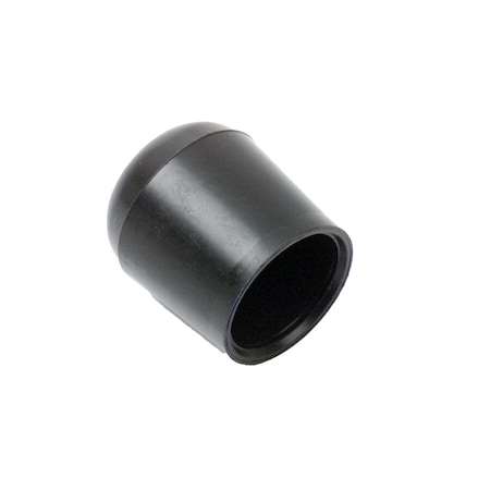 Invacare Hme Tube End Cap, 7/8" Black Plastic, Fits 7/8" Wheelchairs, PK10 107974