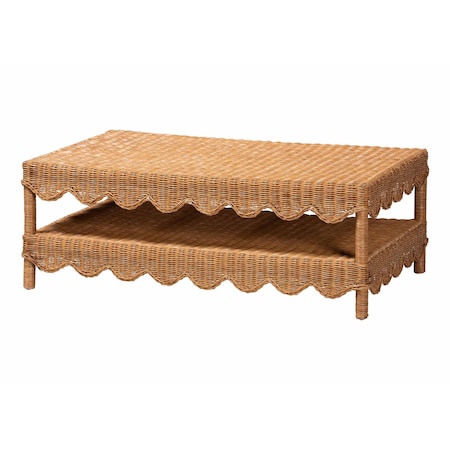 Bali & Pari Oteria Natural Rattan Coffee Table 268-14580-ZORO