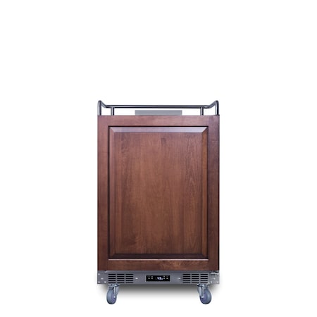 Summit 24in Wide Built-In Kegerator Panel Not Included SBC682NKPNR