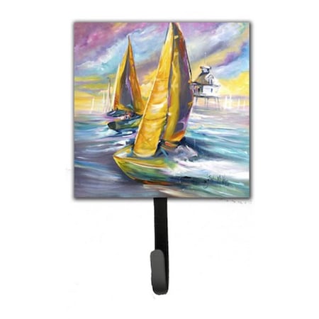 Carolines Treasures Middle Bay Lighthouse Sailboats Leash and Key Holder JMK1234SH4