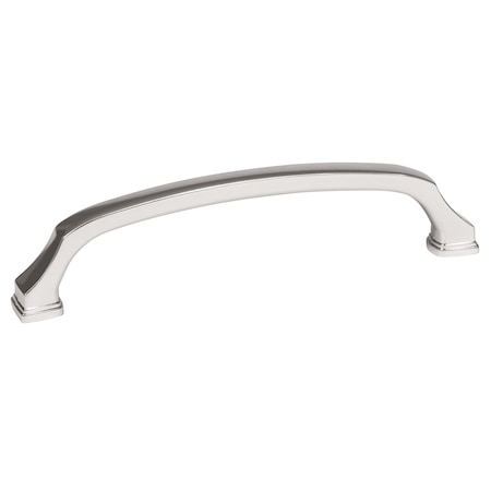 Amerock Revitalize 6-5/16 inch 160mm Center-to-Center Polished Nickel Cabinet Pull 2000664