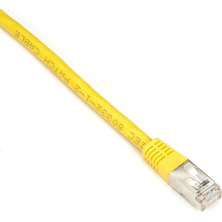 Black Box Cat6 Shld Patch Cable 1 Feet 26 Awgm EVNSL0272YL-0001