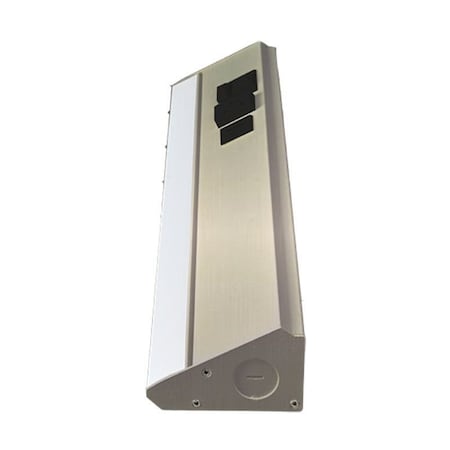 Westgate 24in ANGLED 3-REC POWER STRIP AND UC LIGHT 20A 790LM CR90 5CCT BN, 27K/30K/35K/40K/50K PSAL-24-3R-MCT5-BN