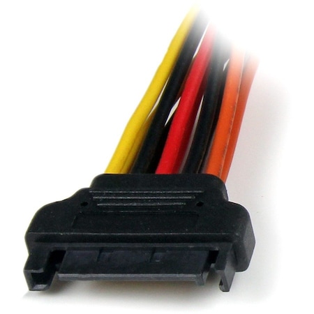 Startech.Com 6in Latching SATA Power Y Splitter Cable PYO2LSATA