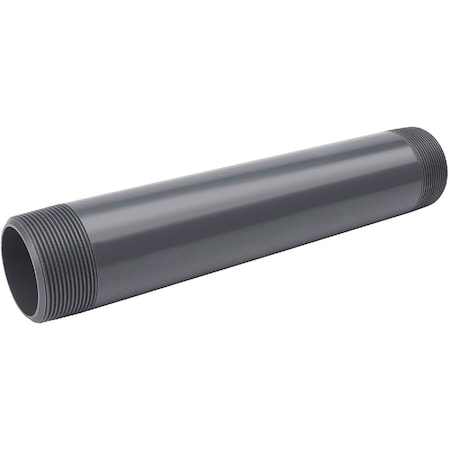 B & K 2'' MIP x 12'' Schedule 80 PVC Nipple 408-120
