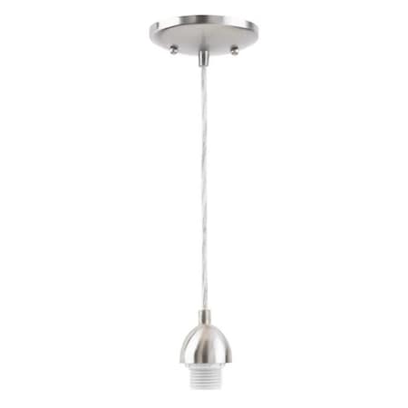 Westinghouse One-Light Indoor Mini Pendant Brushed Nickel 7028400