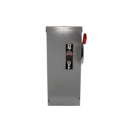Ge Safety Switches TH 3P 60A 600V 50/60Hz 3Ph Fusible 3Wire NEMA 3R Heavy Duty TH3362R