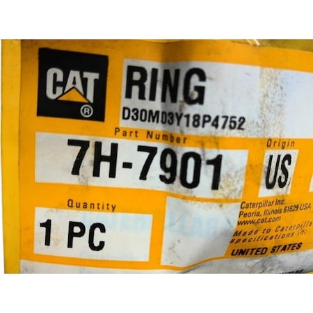 Caterpillar RING, CATERPILLAR OEM 7H7901 7H7901