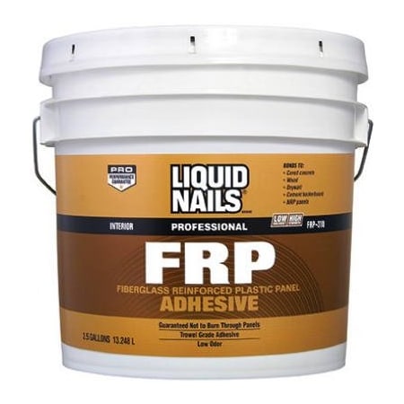 Liquid Nails 3.5GAL LTX FRP Adhesive FRP-310 3.5