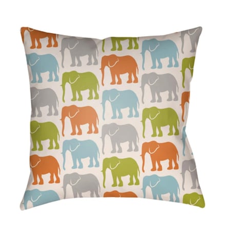 Artistic Weavers Lolita Elephant Poly Filled Pillow - 14 x 24 in. LOTA1421-1424