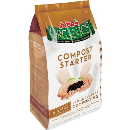 Jobes Fertilizer Compost Org Gran4Lb 09926