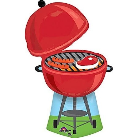 Loonballoon LoonBallon 36 Inch Red Grill Balloon, Medium Shape merch-LB_Balloon_96757