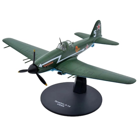 Warbirds Of Wwii Ilyushin IL-10 Ground Attack Aircraft 1 by 72 Scale Diecast Model Car 27290-45