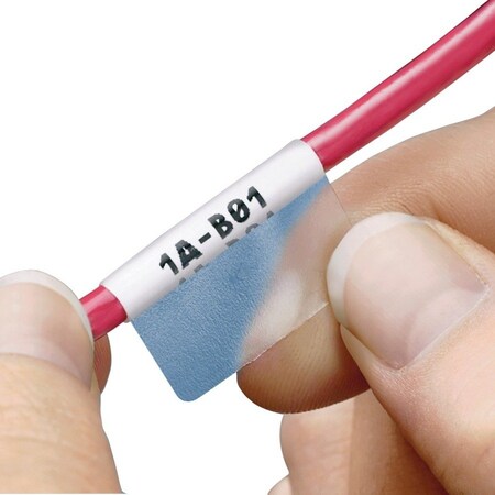 Panduit ThermTrans, Self-Lam Label, Vinyl, 2.00" W x, S200X400VA1Y, PK 500 S200X400VA1Y