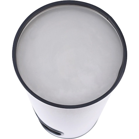 Genuine Joe Fire-Safe Ashtray Receptacle - 3-Gallon - Stainless Steel - 1 Each GJO58883