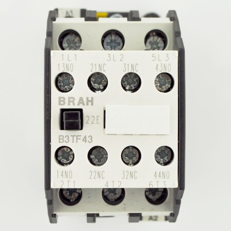 Brah Electric , Replacement 22A 600V 3P with 480VAC Coil for World Series Contactor 3TF4322-0AV0 B3TF4322-0AV0