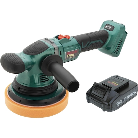 Grizzly Pro 6" 3-Speed 20V Random Orbit Polisher with Li-Ion Battery (Charger Not Included) T33305X