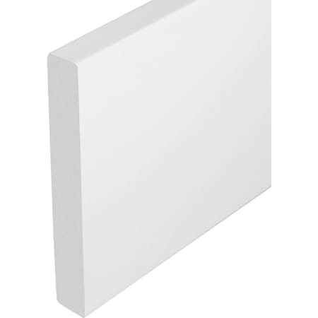 Westlake Royal Building Products 14/25'' W.x3-1/4'' H.x8 ' L. Wht Craftsman Base Molding 5836350
