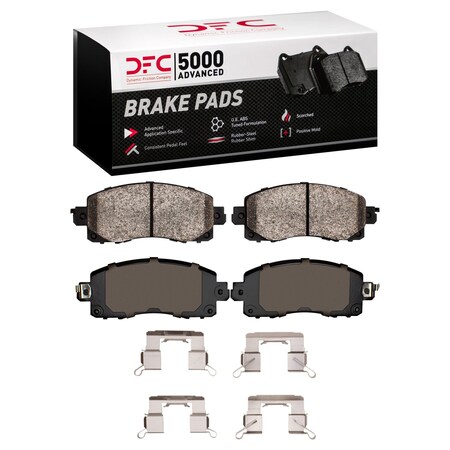 Dfc 5000 Advanced Disc Brake Pad Set,  1551-2045-01