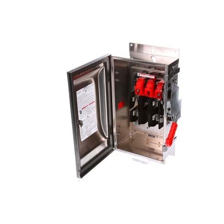 Siemens CSA 100A 3P 3W 240V FUSED HD TY 4X HFC323S