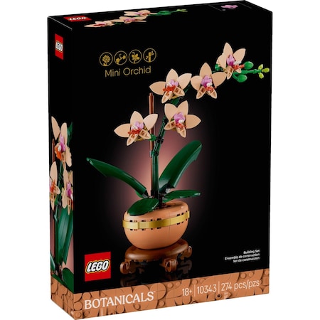 Lego Botanicals Mini Orchid Building Set Multi 274 pc 10343