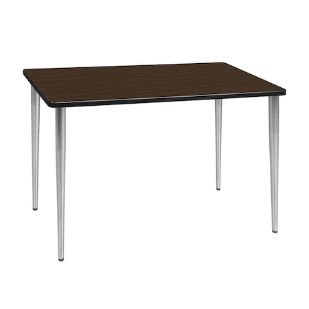 Regency Kahlo Training Seminar Table, 42 in W, 24 in L, Neo Walnut MTPL4224NWCM