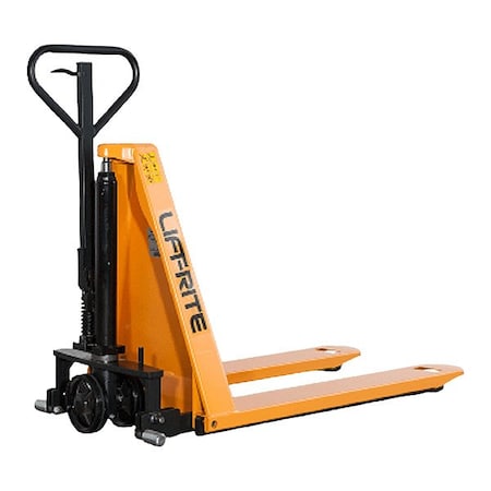 Lift-Rite High-Lift Pallet Jack, 50 in H, 12V DC EM11LY00-000