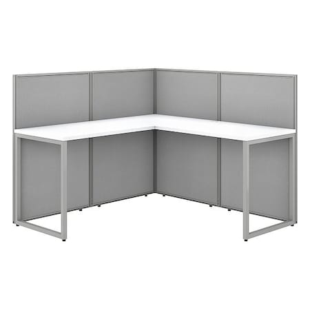 Bush Business Furniture Modular Cubicle Workstation, 60 in D X 45 in H, 60 in W X EOD360WH-03K